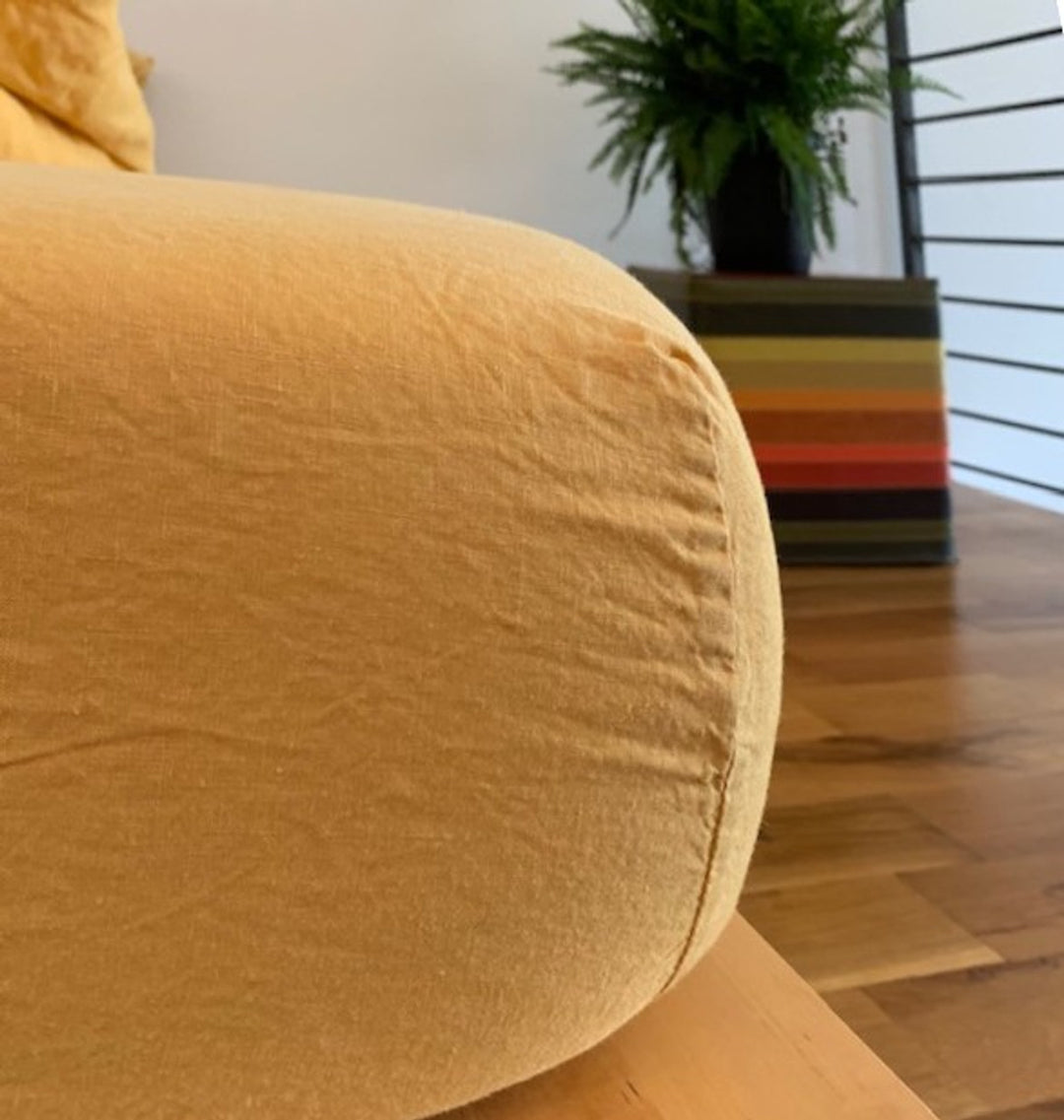 Butternut Linen Fitted Sheet