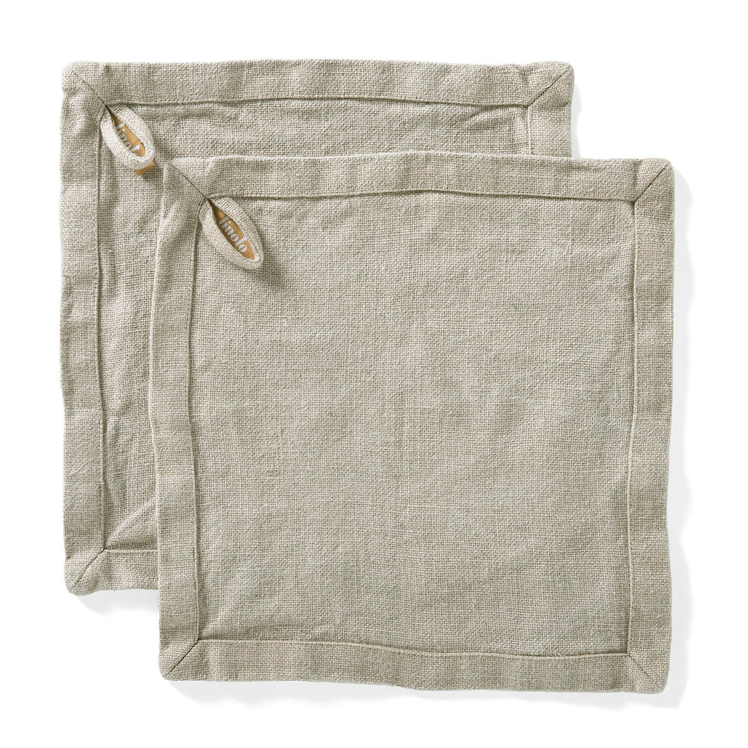 Ecru Linen Spa wash cloth