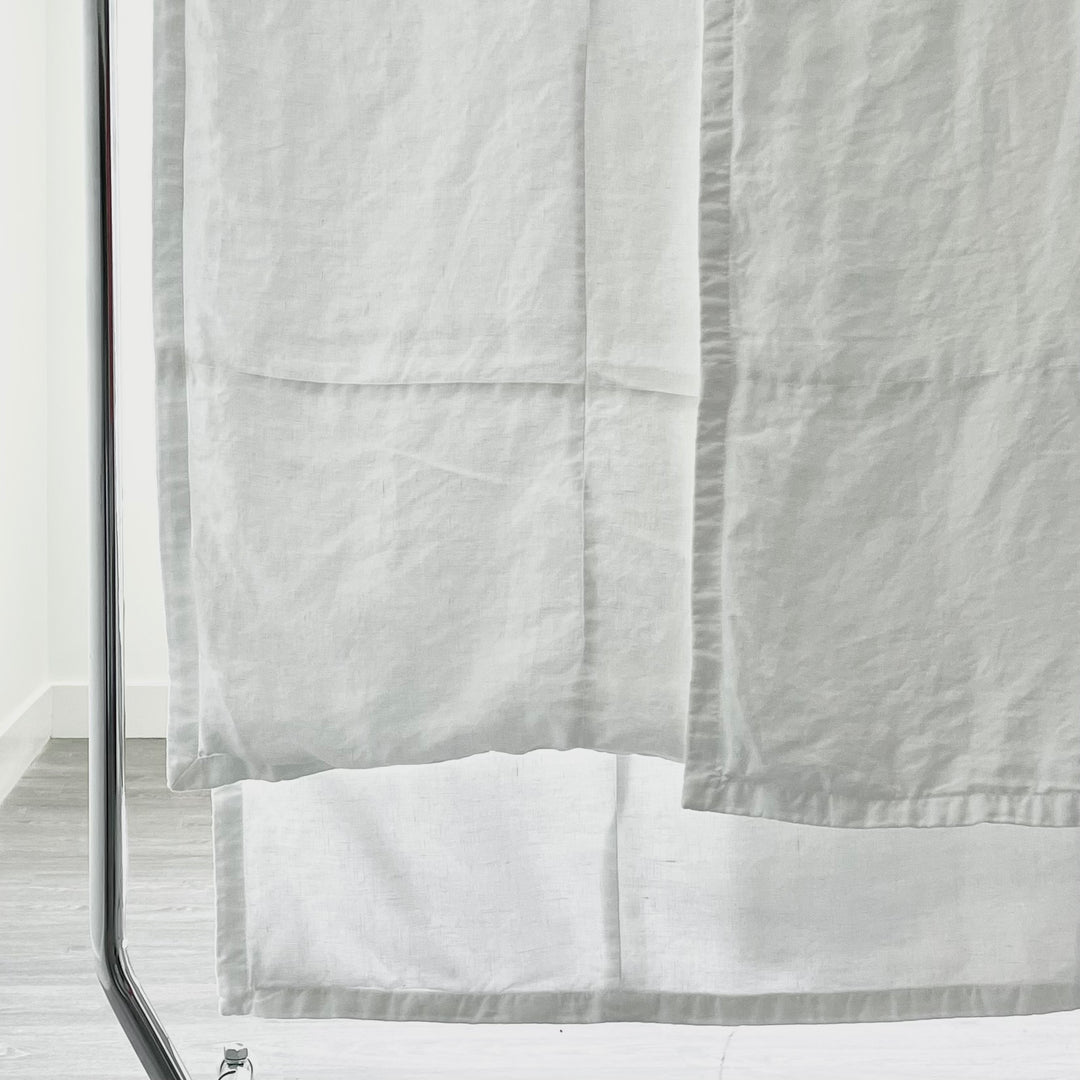 Natural Oatmeal 100% linen lightweight blanket