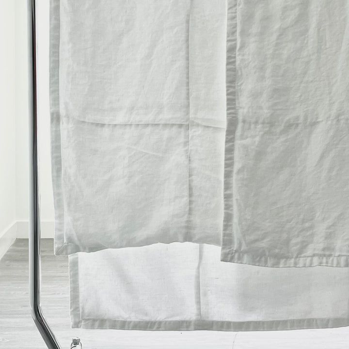 Sale Ivory Lightweight Linen Blanket