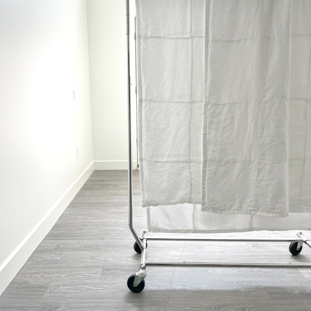 Sale Ivory Lightweight Linen Blanket