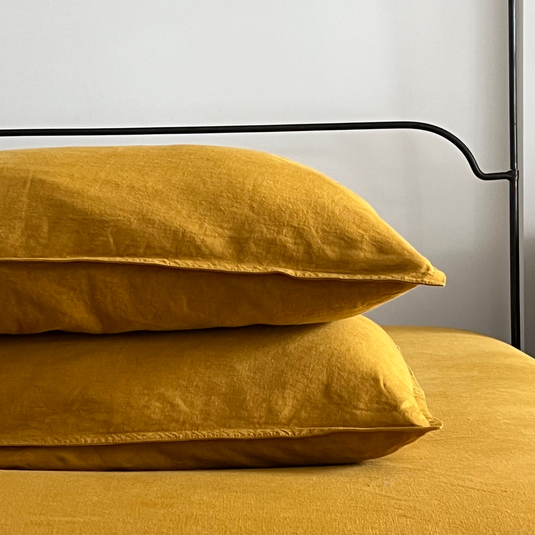 Beeswax Linen Pillowcase