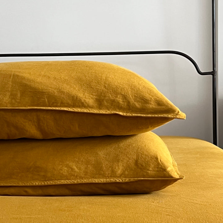 Beeswax Linen Pillowcase