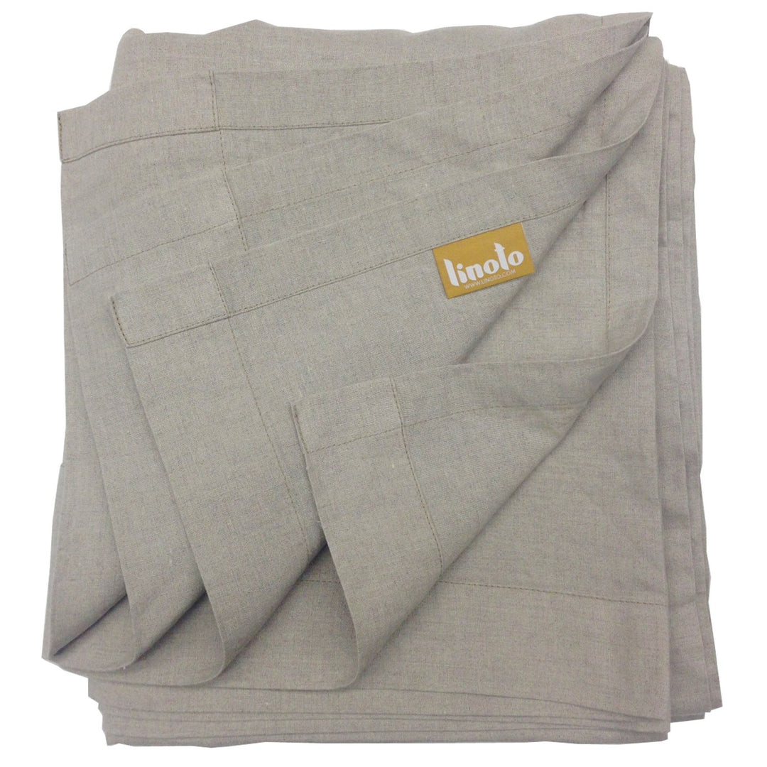 Eco Natural Belgian Linen flat sheet
