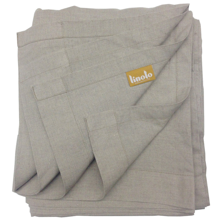 Eco Natural Belgian Linen flat sheet