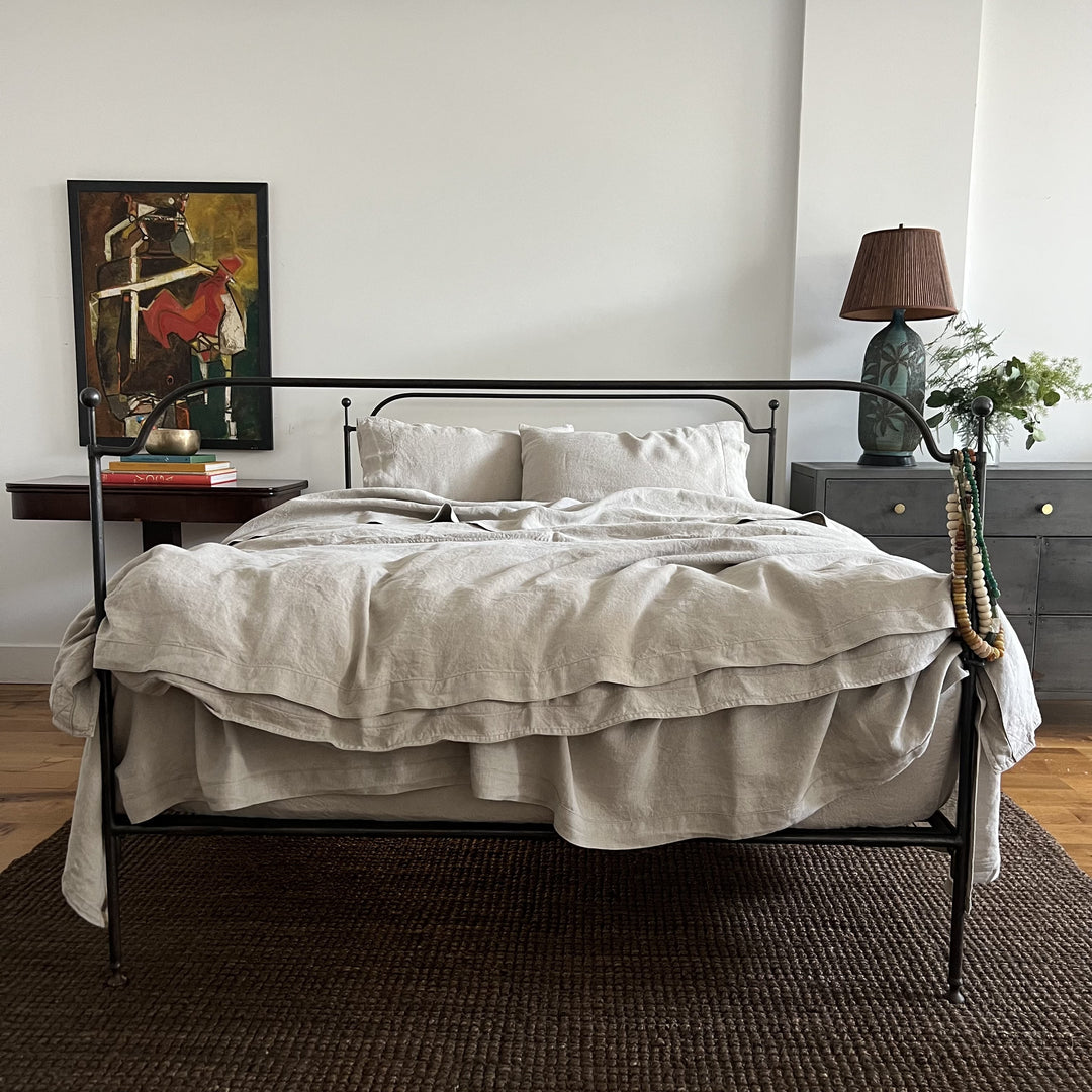 Eco Natural Belgian linen Duvet cover