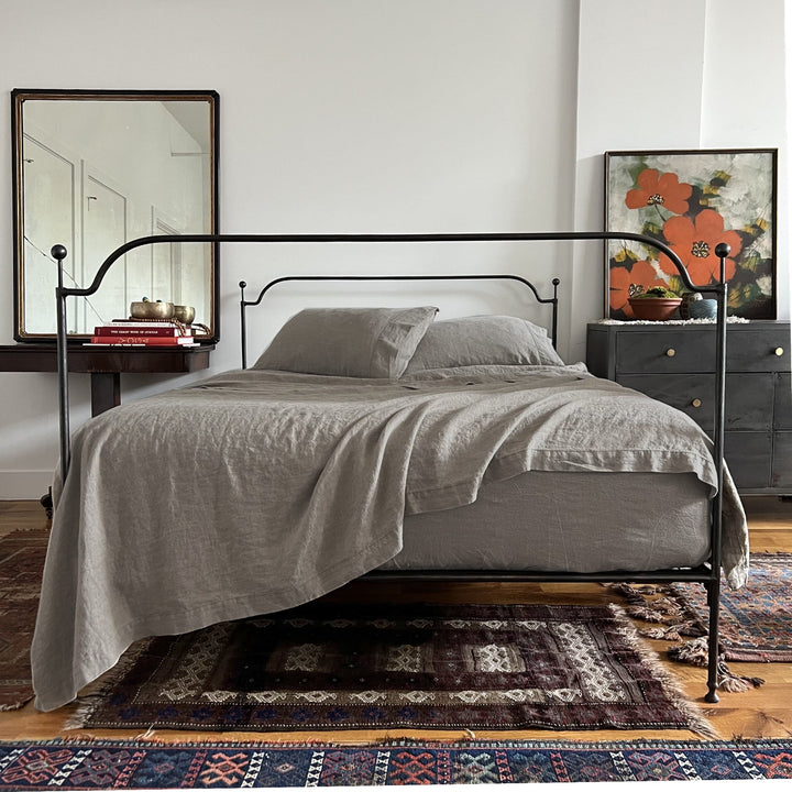 Flax 100% linen flat sheet set