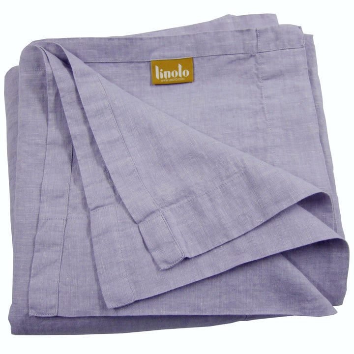 Lavender 100% Linen Flat Sheet