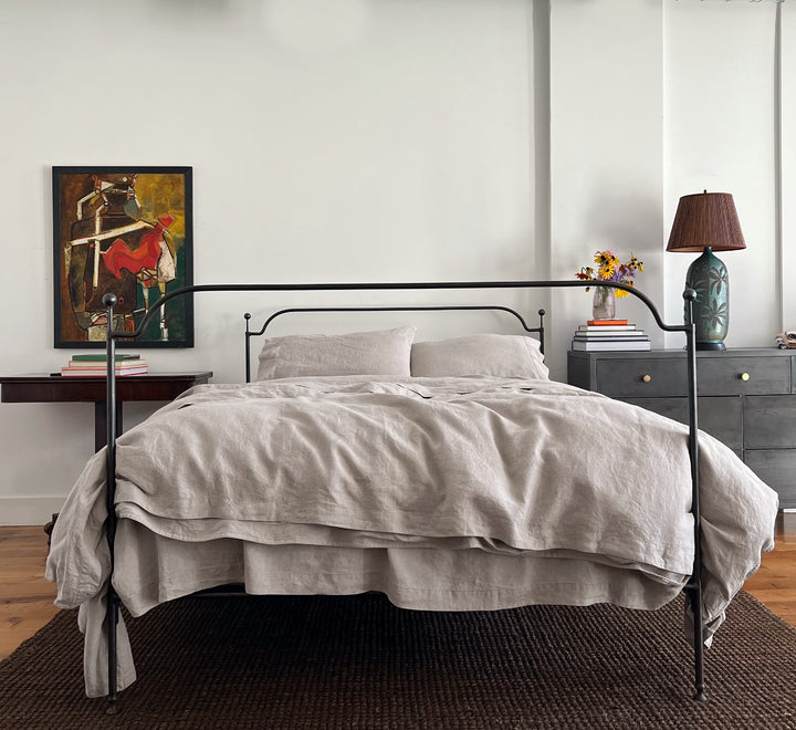 Organic Natural Linen Duvet cover