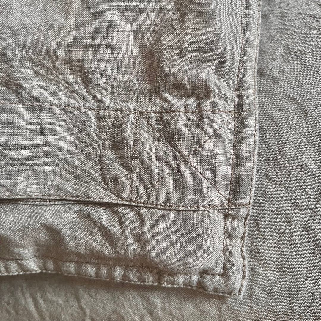Organic Natural Linen Duvet cover