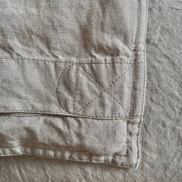 Organic Natural Linen Duvet cover