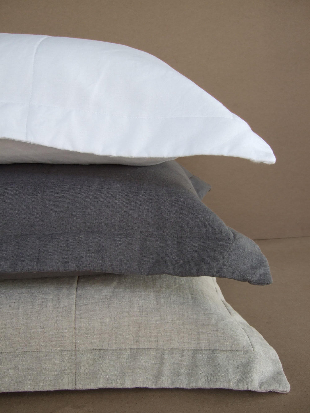 Powder Pink Linen Pillowcase